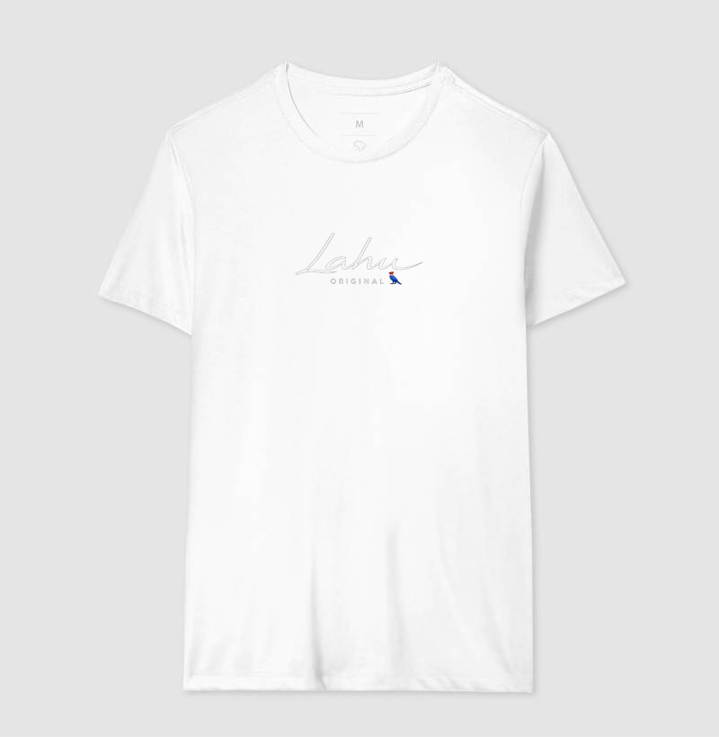 ✨ Essa estampa é um exemplo perfeito de elegância minimalista. O design apresenta o nome “Lahu” em uma caligrafia fluida e sofisticada, transmitindo leveza e autenticidade. Abaixo, o termo “ORIGINAL” surge em letras maiúsculas, equilibrando o conjunto com um toque de modernidade e firmeza. - Imagem 4