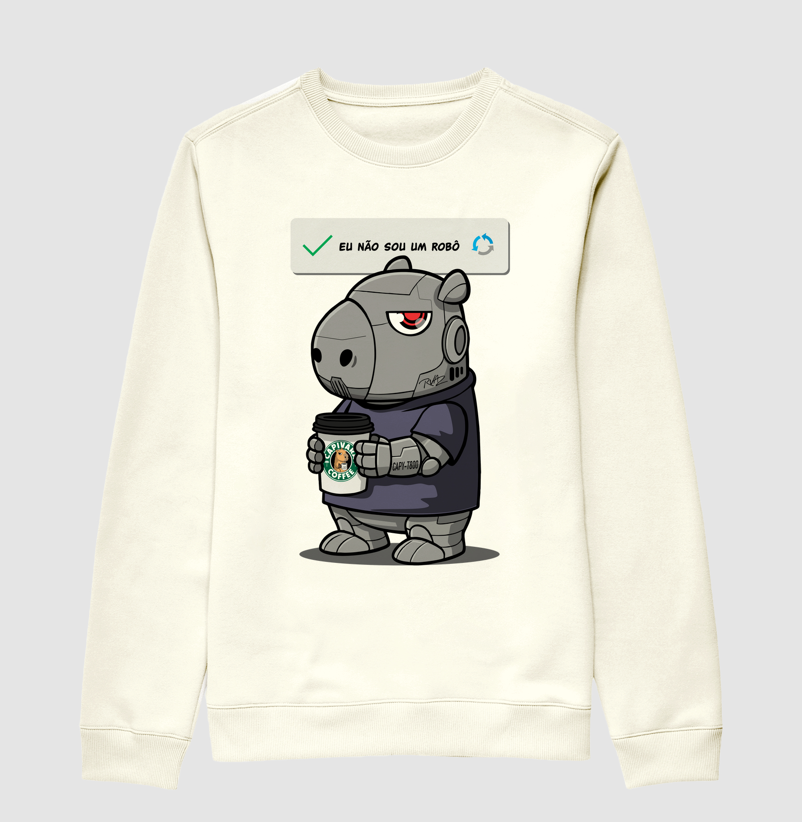 Camiseta Capivara Robô - Imagem 2