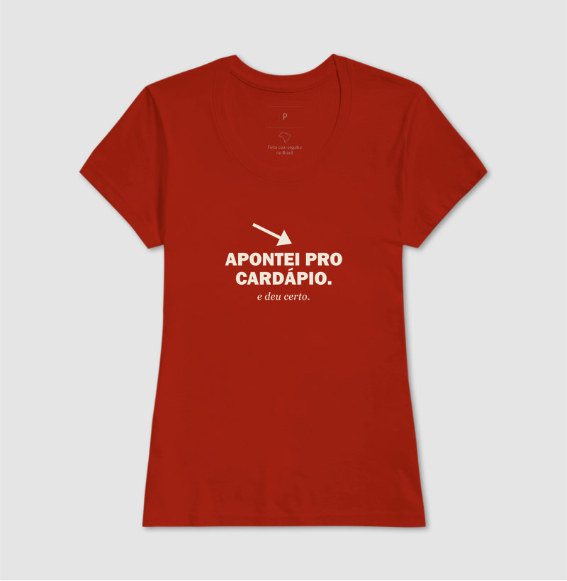 Camiseta Apontei pro Cardápio - Imagem 11