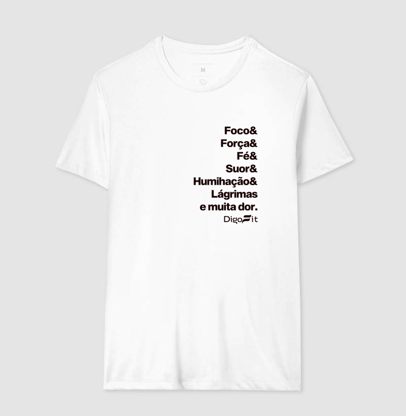 CAMISETA ACADEMIA FOCO E MUITA DOR - Imagem 4