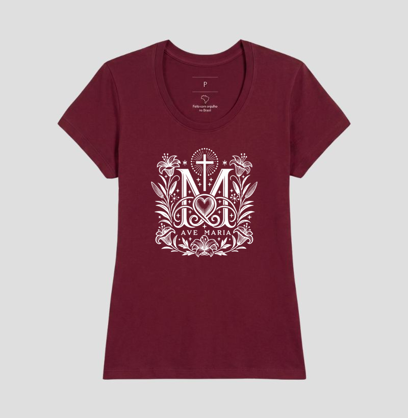 Camiseta Ave Maria - Imagem 17