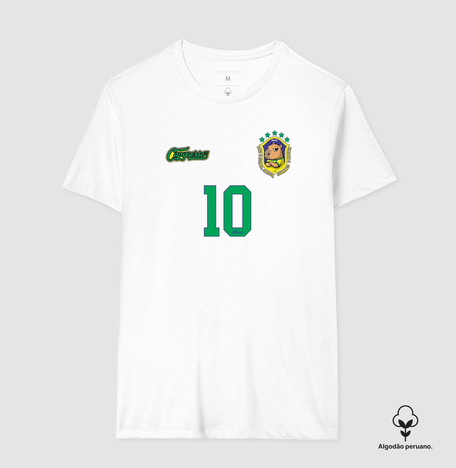 Camiseta Capyverso aqui é Brasil - Imagem 3