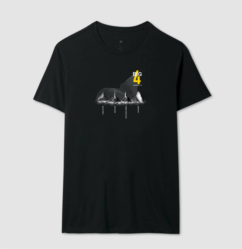 Camiseta Clássicos do Brasil | Big 4 Serra dos Órgãos - Imagem 3
