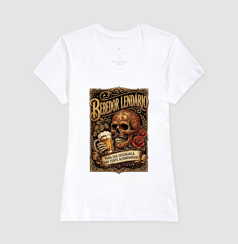 Lendário Cervejeiro | Caveira "Gosto de Cerveja" - Imagem 6