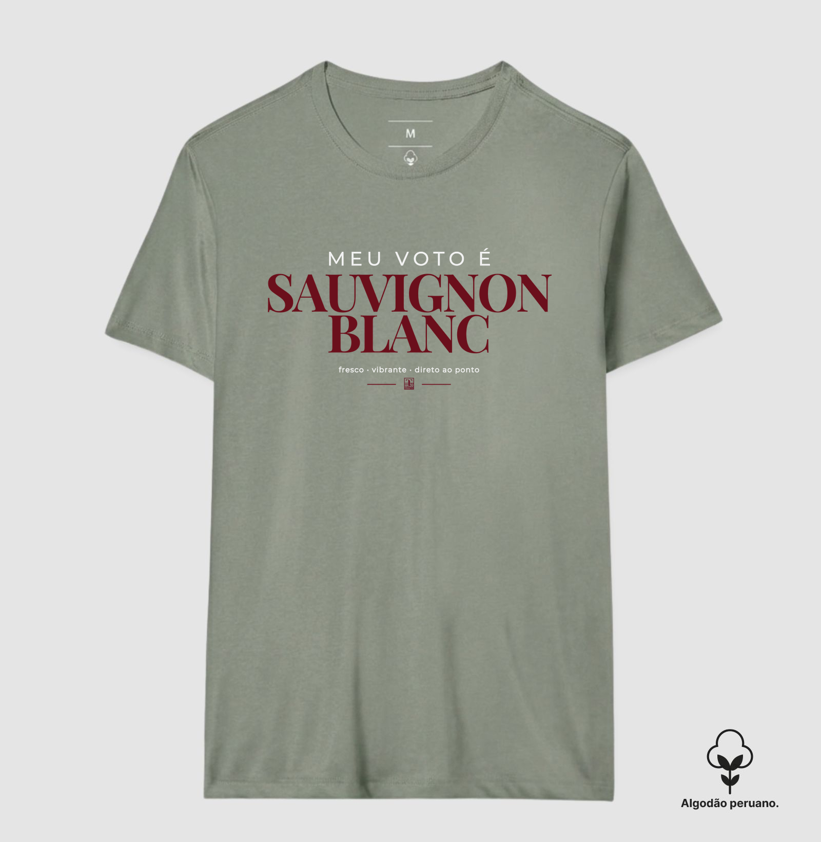 Camiseta Meu Voto é Sauvignon Blanc - Imagem 8