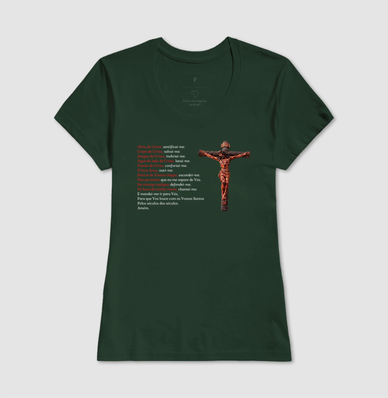 Camiseta Oração Alma de Cristo - Imagem 11