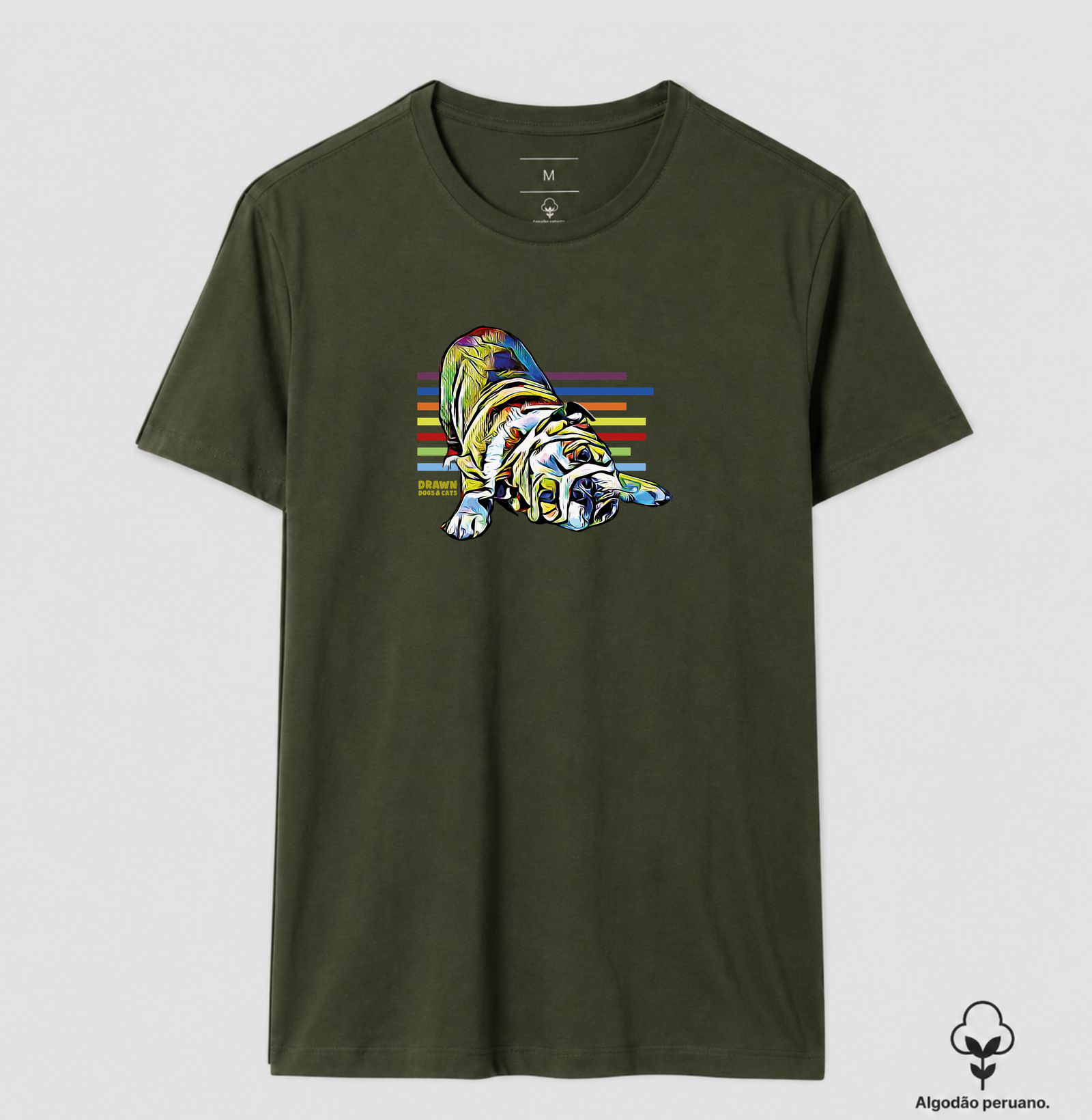 Bulldog inglês colorido - Imagem 3