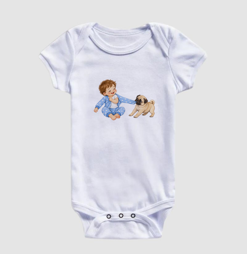 Pug Puxando Pijama - Imagem 3
