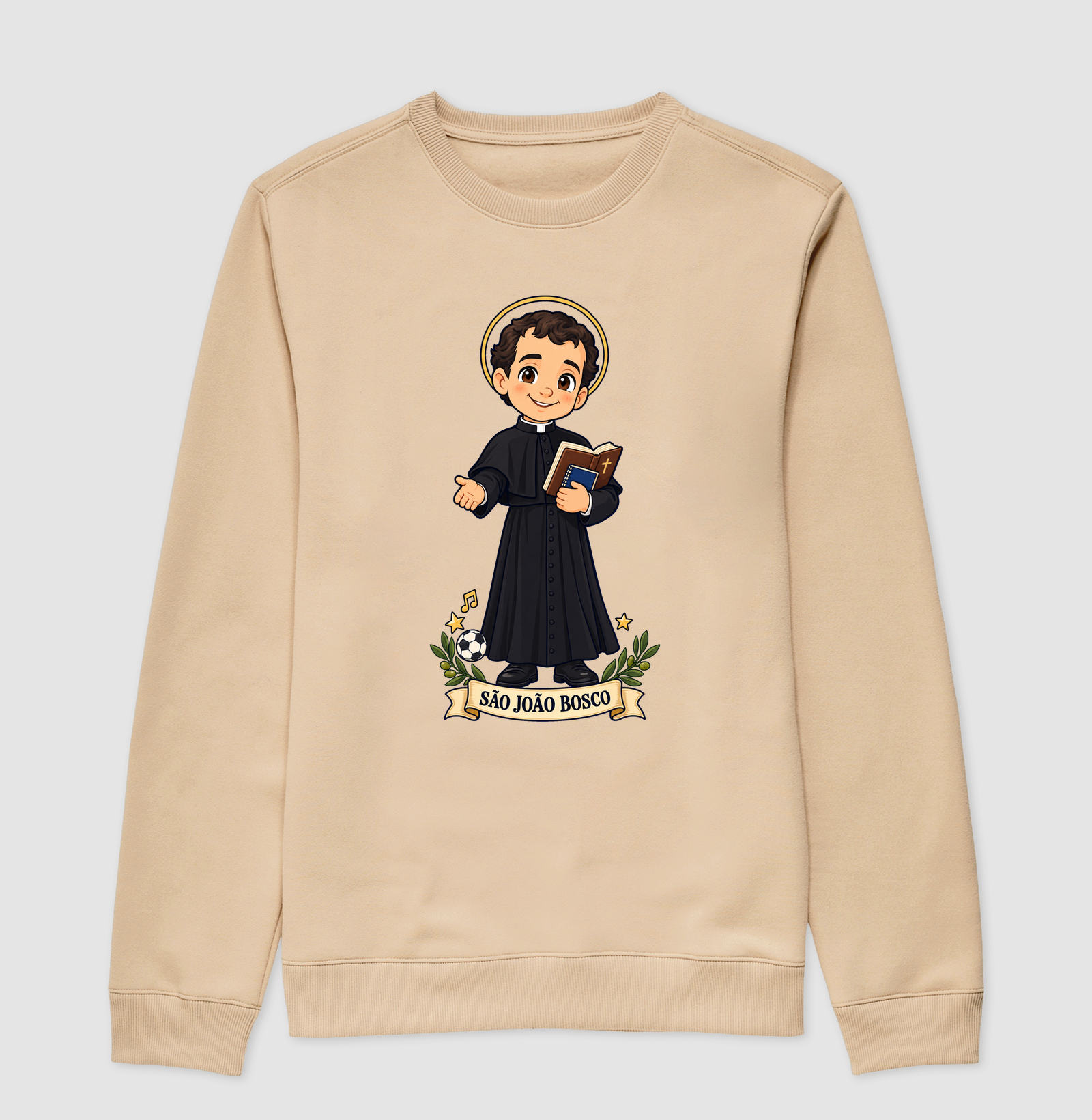 São João Bosco estilo chibi - Imagem 3