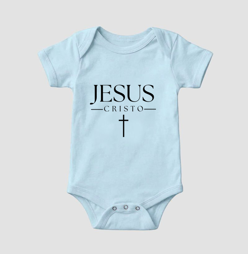 Body Infantil Jesus Cristo Clássico - Imagem 4