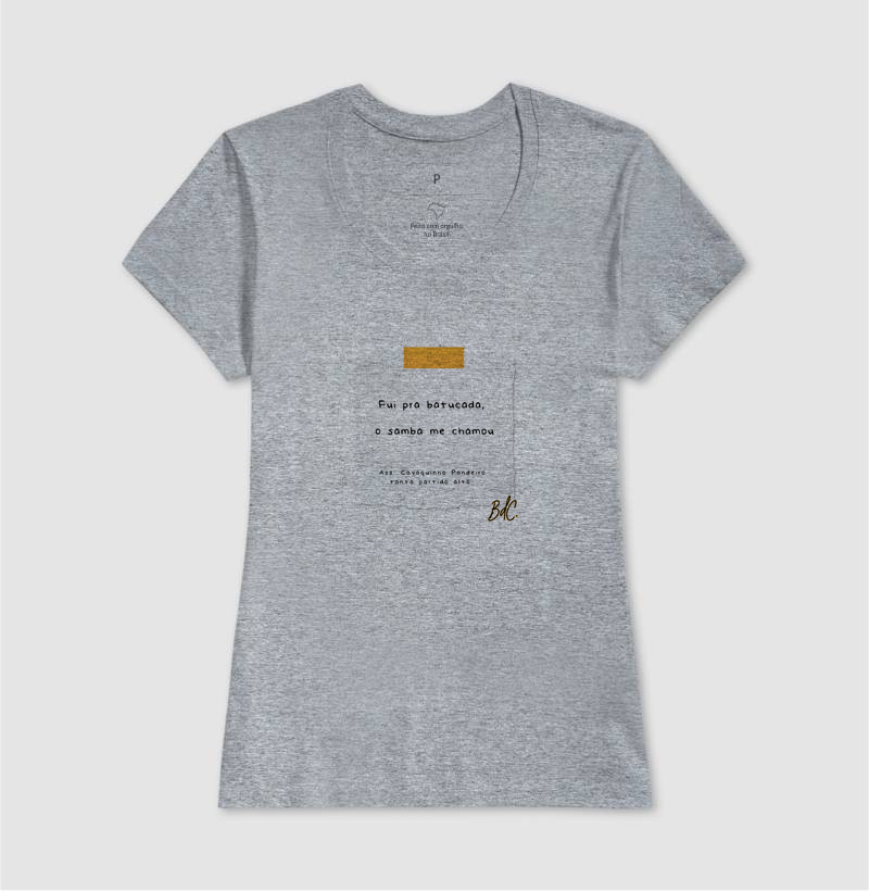 Camiseta Fui Pra Batucada - Imagem 9