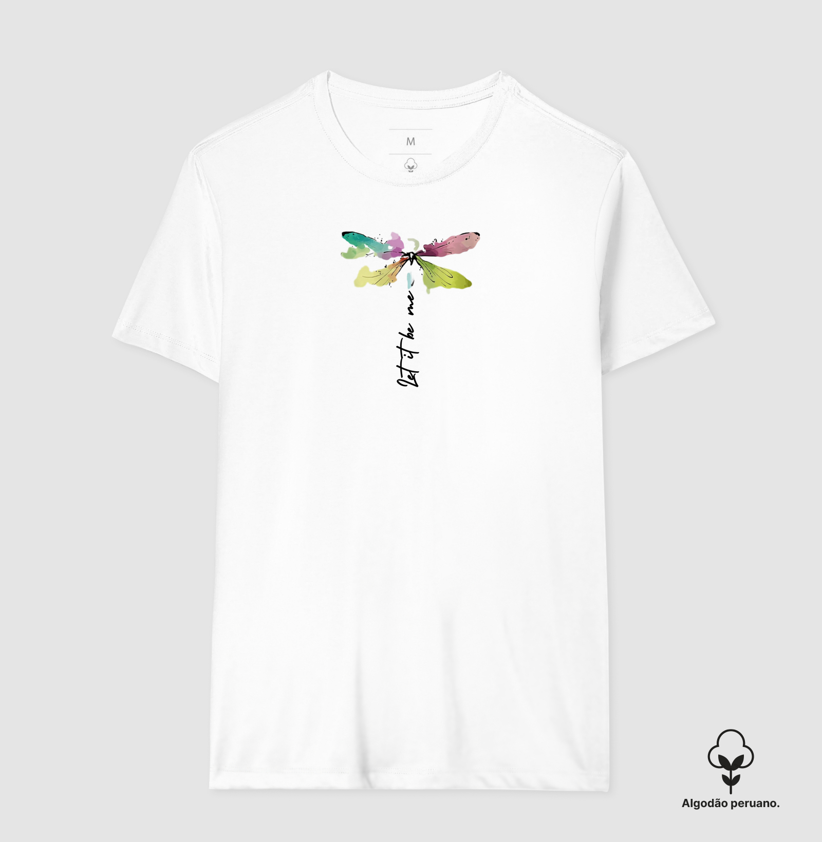 Camiseta Algodão Peruano Aquarela - Imagem 6