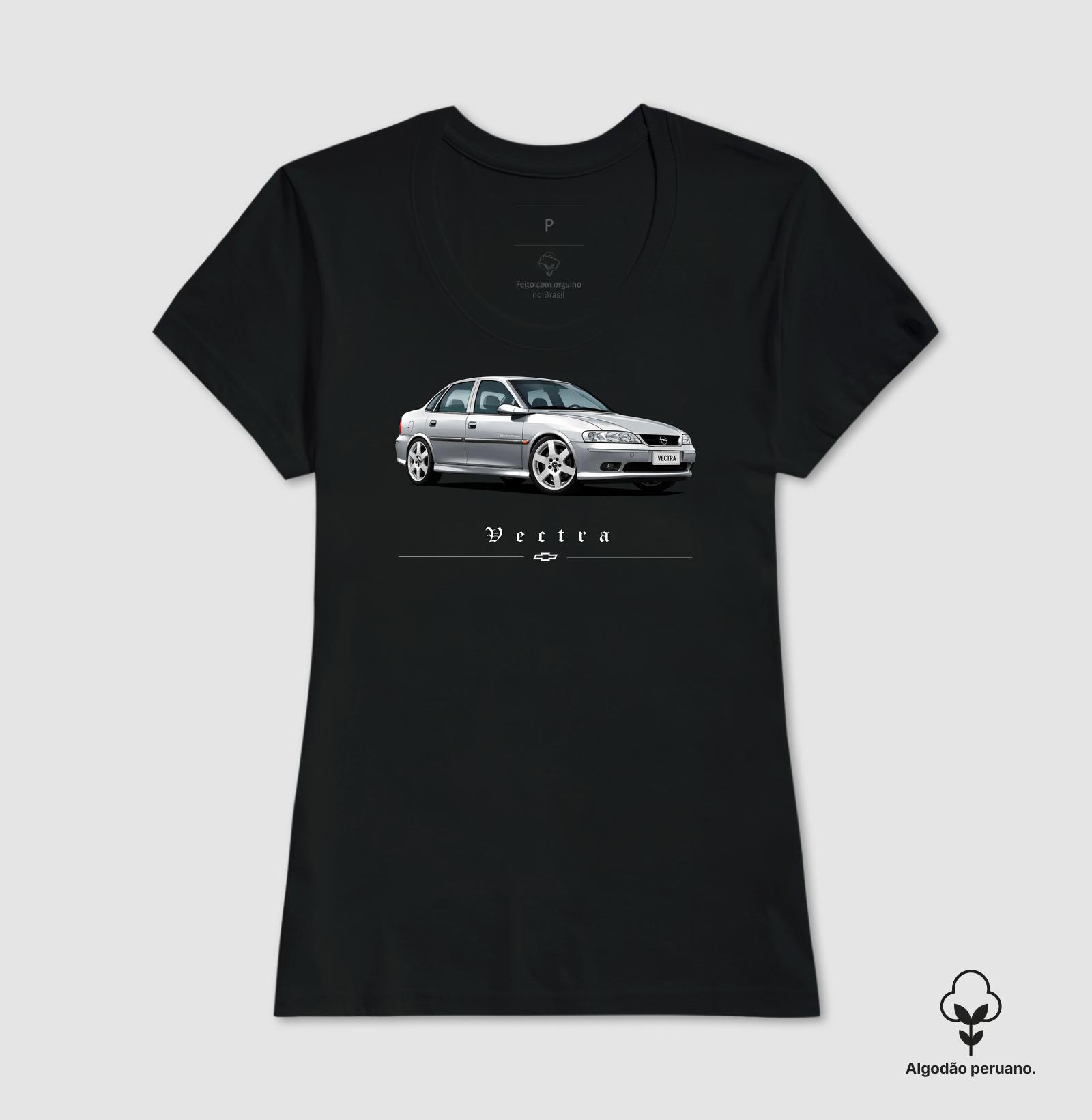 Camiseta em algodão peruano Vectra - Imagem 6