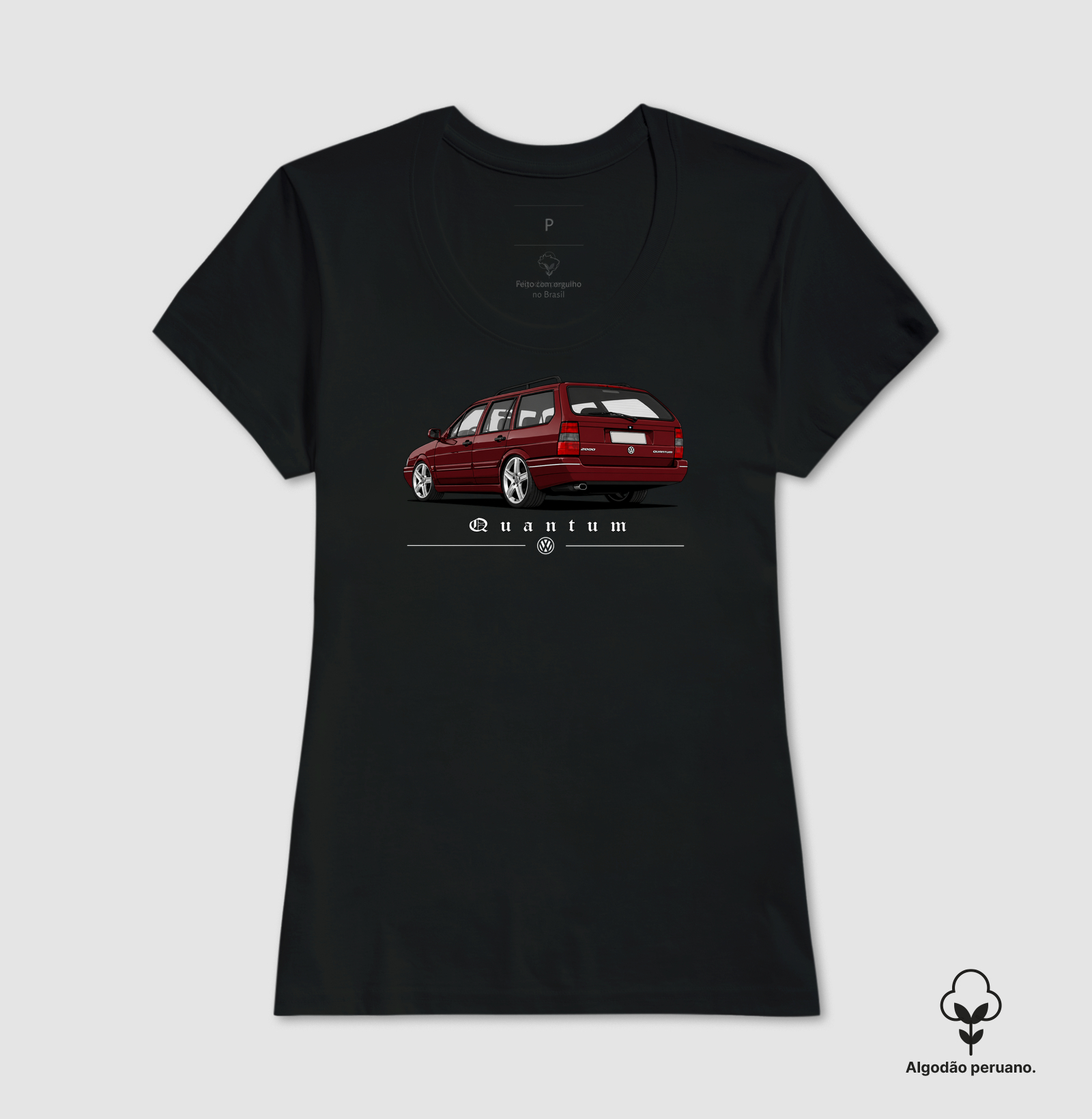 Camiseta em algodão peruano Santana Quantum - Imagem 6