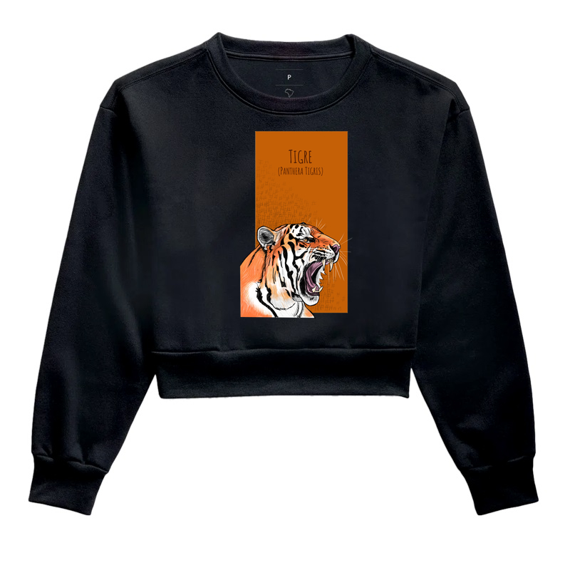 Cropped Moletom Tigre - Imagem 2