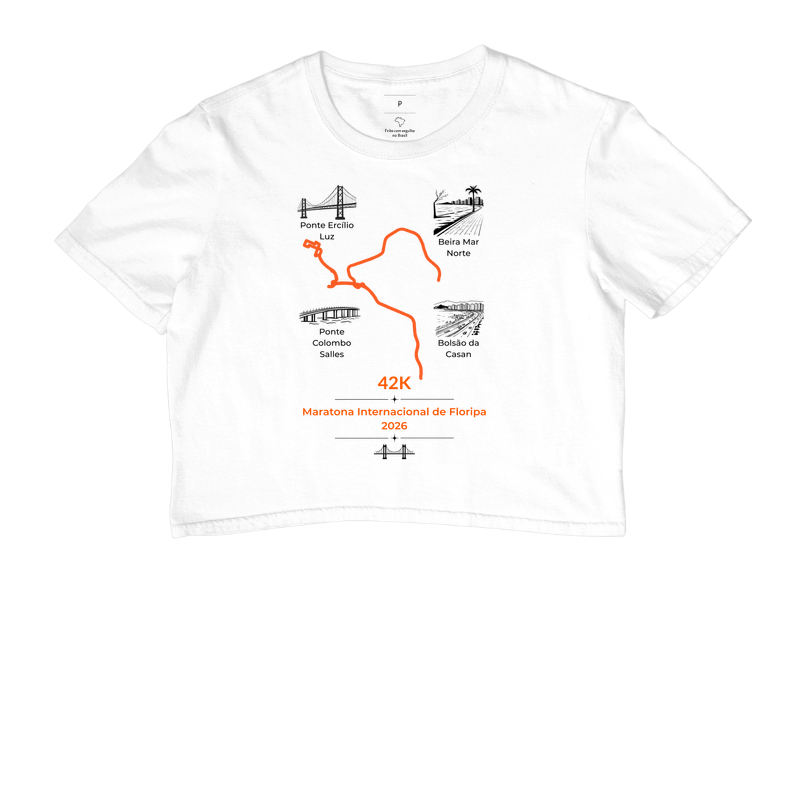 Cropped Maratona Floripa 2026 - 42K - Imagem 2