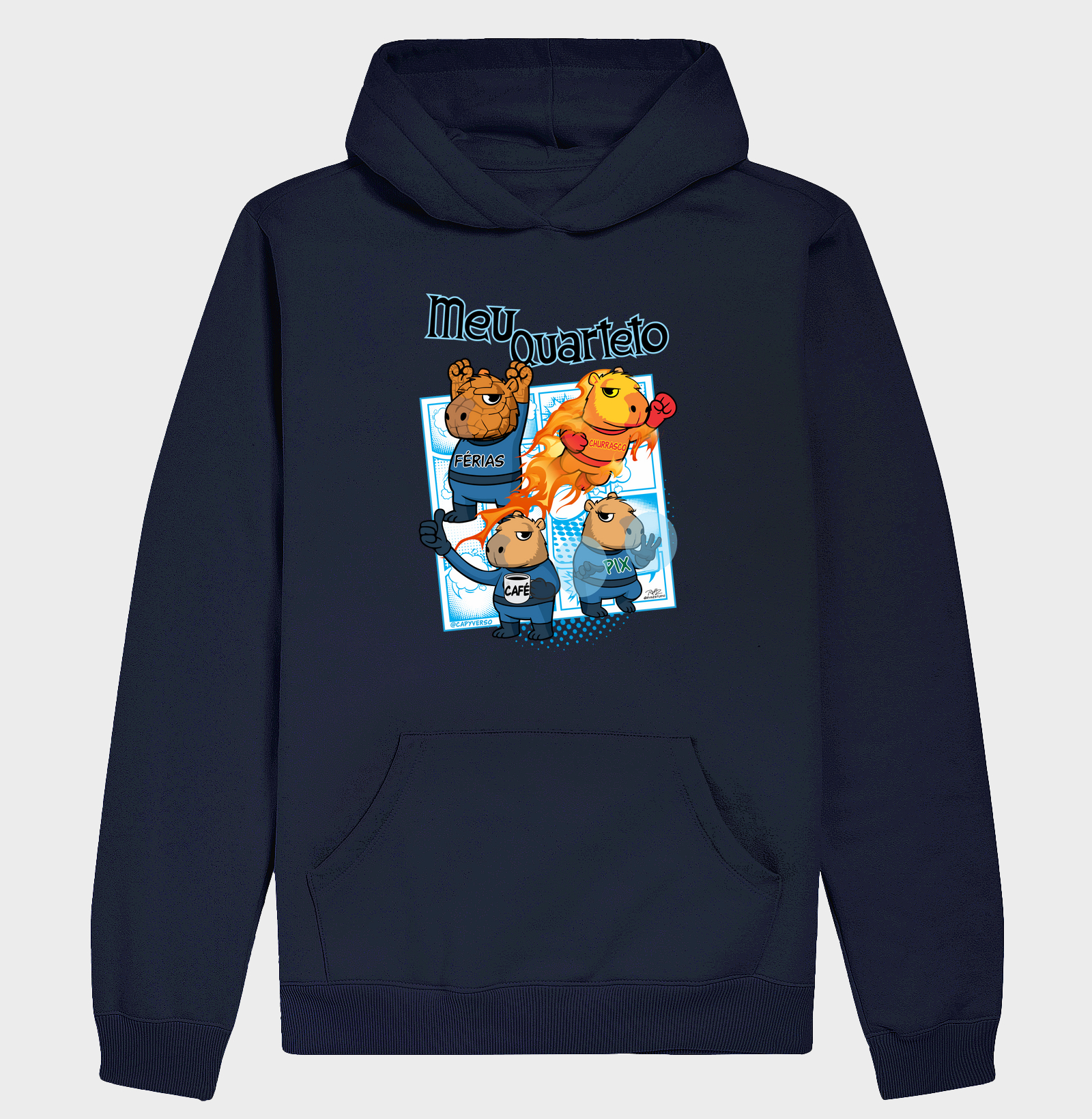 Camiseta Capivara Quarteto - Imagem 4