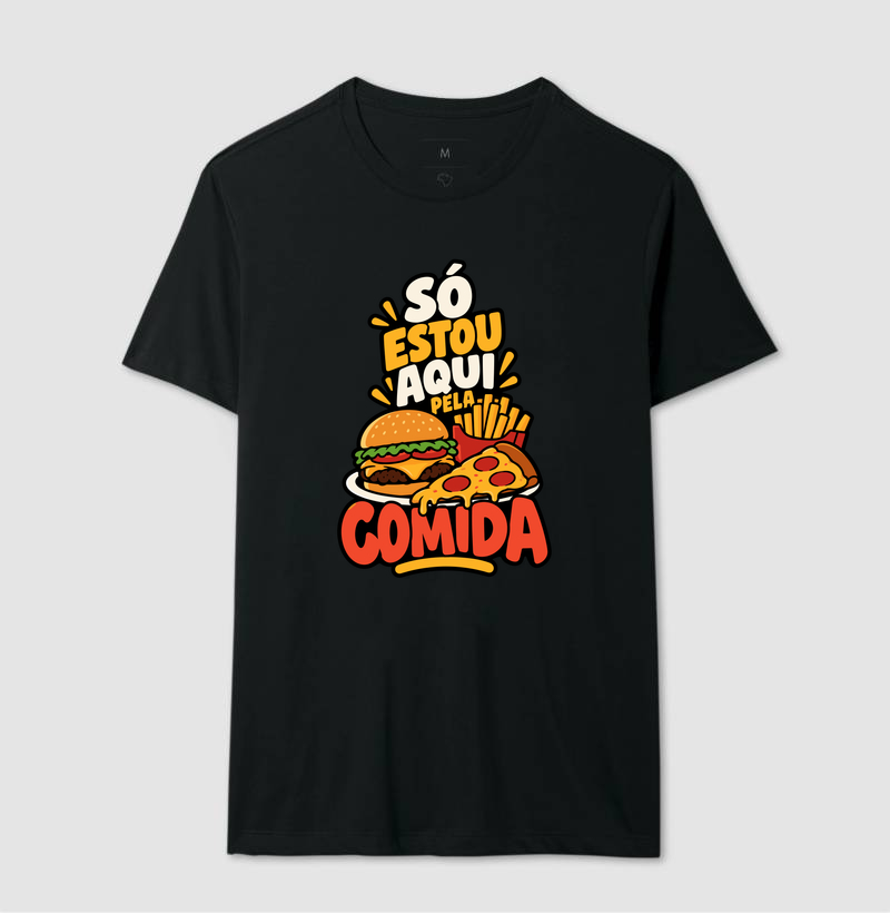 Só Estou Aqui pela Comida – Hambúrguer e Pizza - Imagem 2