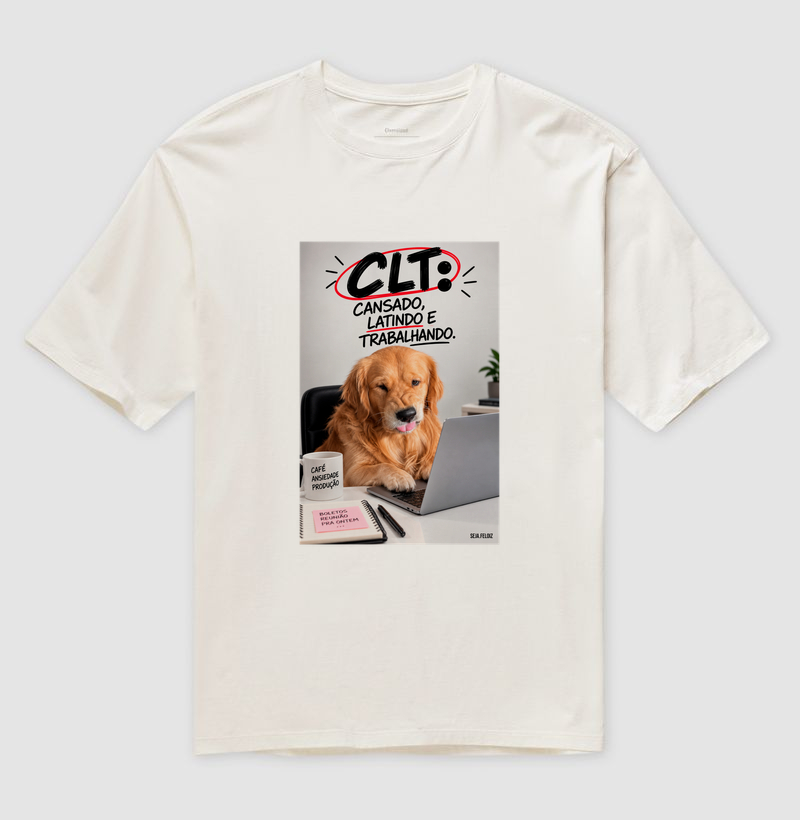 🐶💻 CLT — Cansado, Latindo e Trabalhando! | Golden Retriever Edition ☕🐾 - Imagem 4