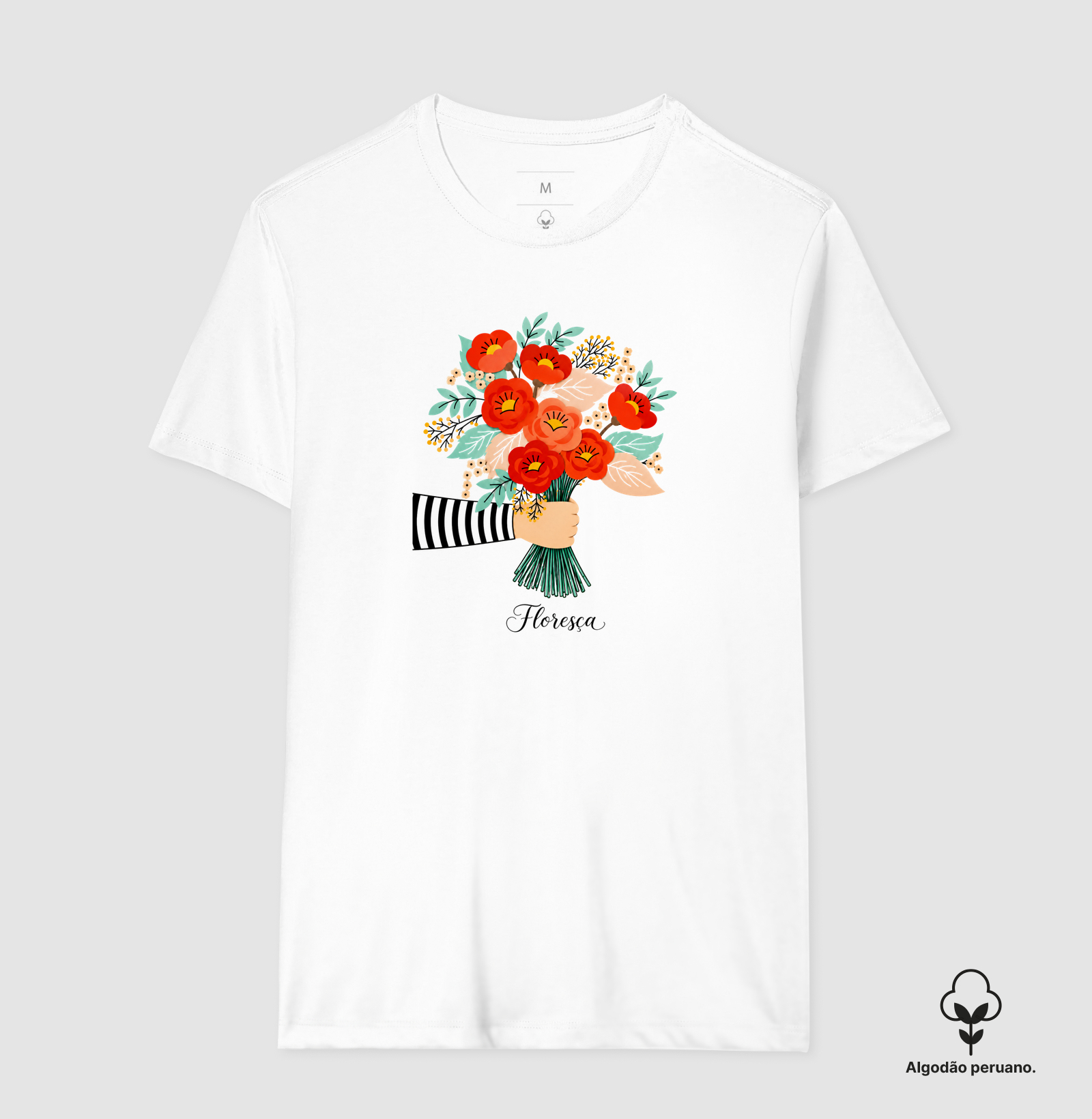 Camiseta Buquê de flores - Imagem 6