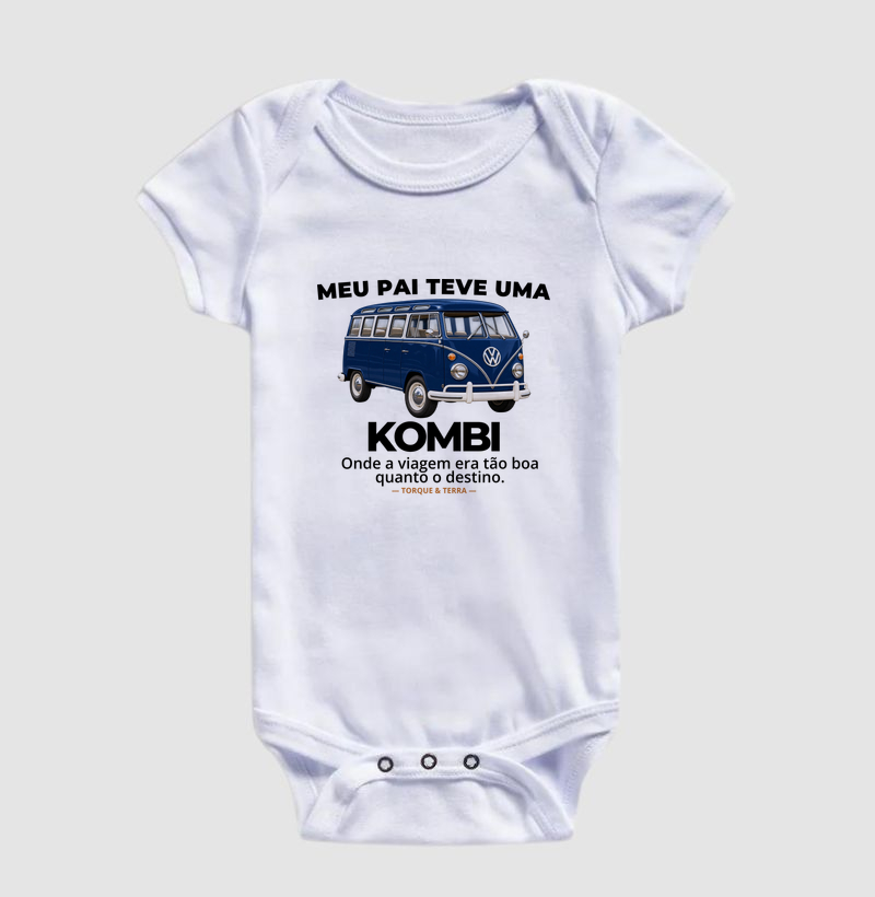 Meu pai teve uma - KOMBI - azul escuro - Imagem 3