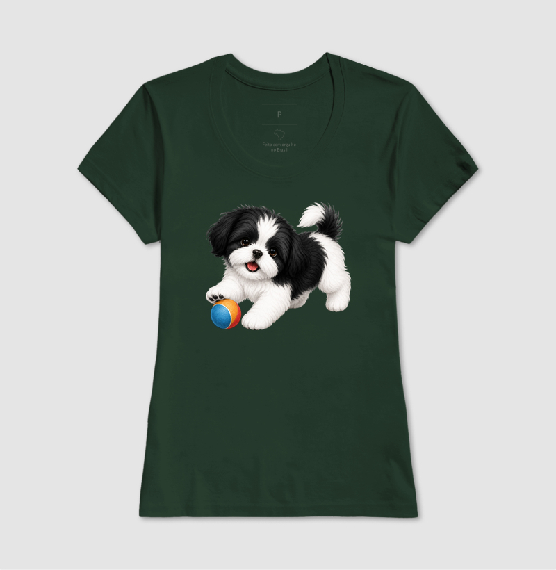 Shih Tzu Preto - Desenho Animado - Imagem 13