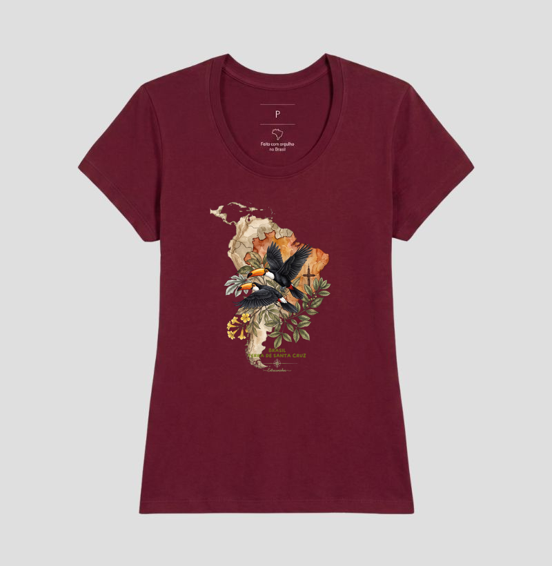 Camiseta Tucanos & Ipê - Brasil Terra de Santa Cruz - Fé, História e Natureza - Imagem 19