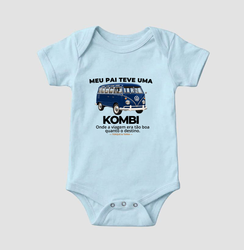 Meu pai teve uma - KOMBI - azul escuro - Imagem 4