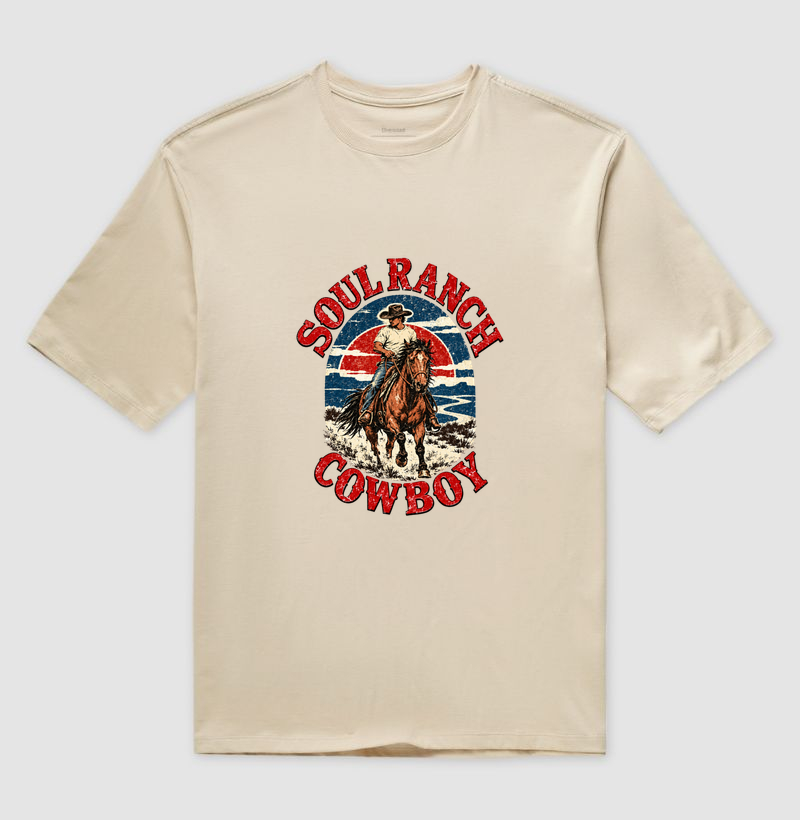 Camiseta Oversized Alma de Cowboy - Imagem 3