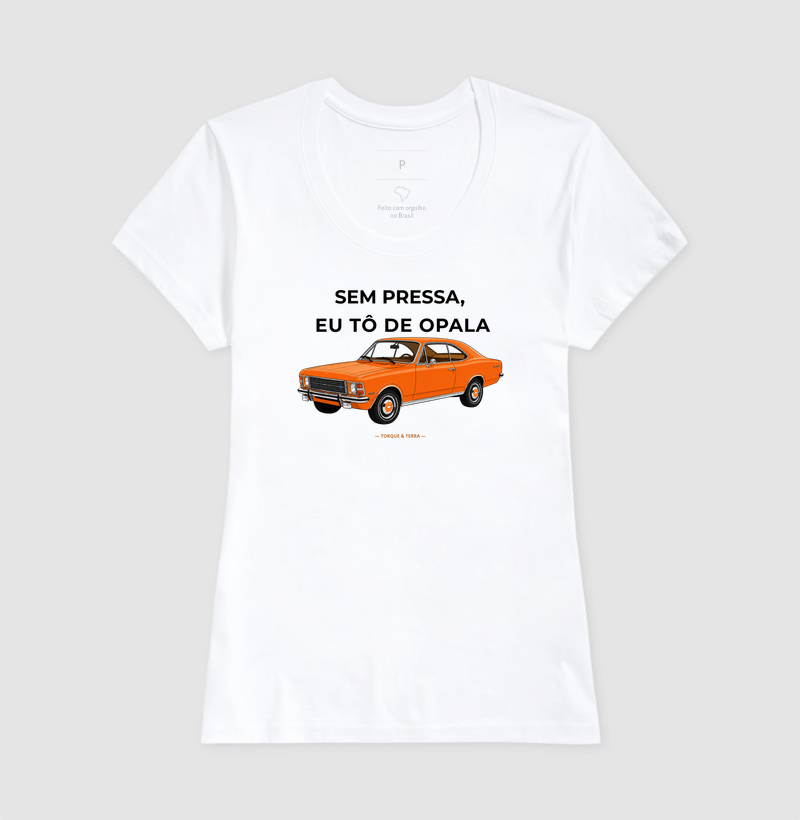 Sem pressa, eu tô de Opala - laranja - Imagem 5