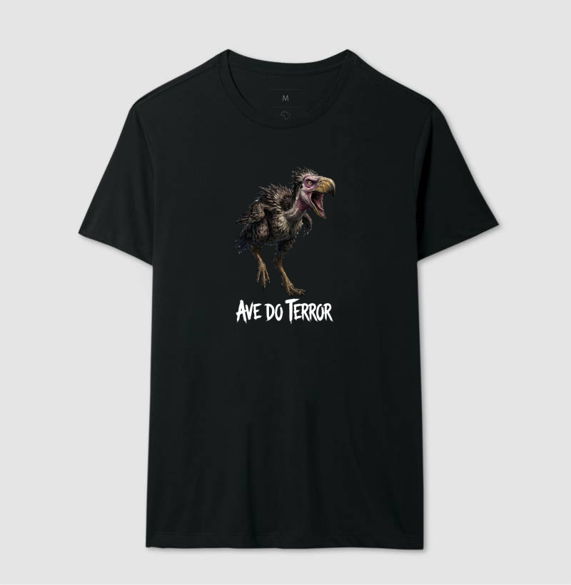  Camiseta Dinossauro Ave Terror Ataque Algodão Premium Dinoloco  - Imagem 2