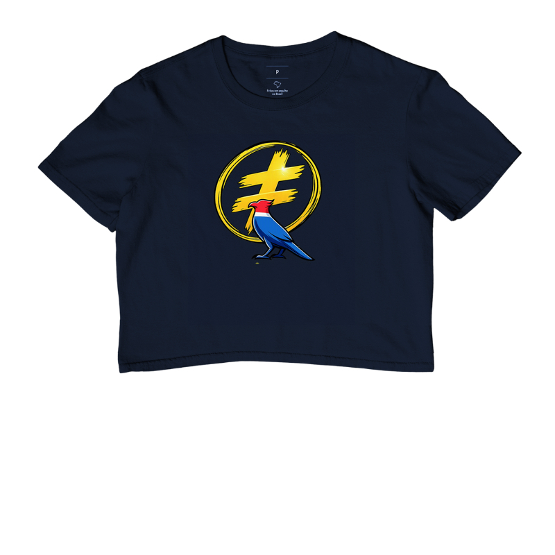 Camiseta com estampa “≠” e pássaro colorido — símbolo de diversidade e liberdade. Um manifesto de orgulho e inclusão para quem acredita na força das diferenças. - Imagem 4
