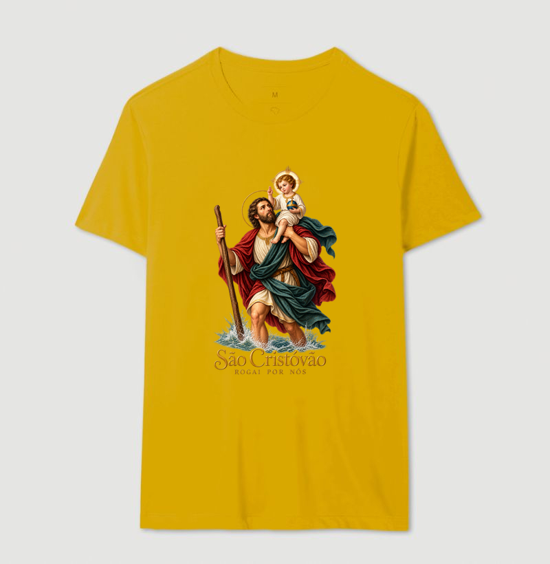 Camiseta São Cristóvão Rogai Por Nós - Imagem 10