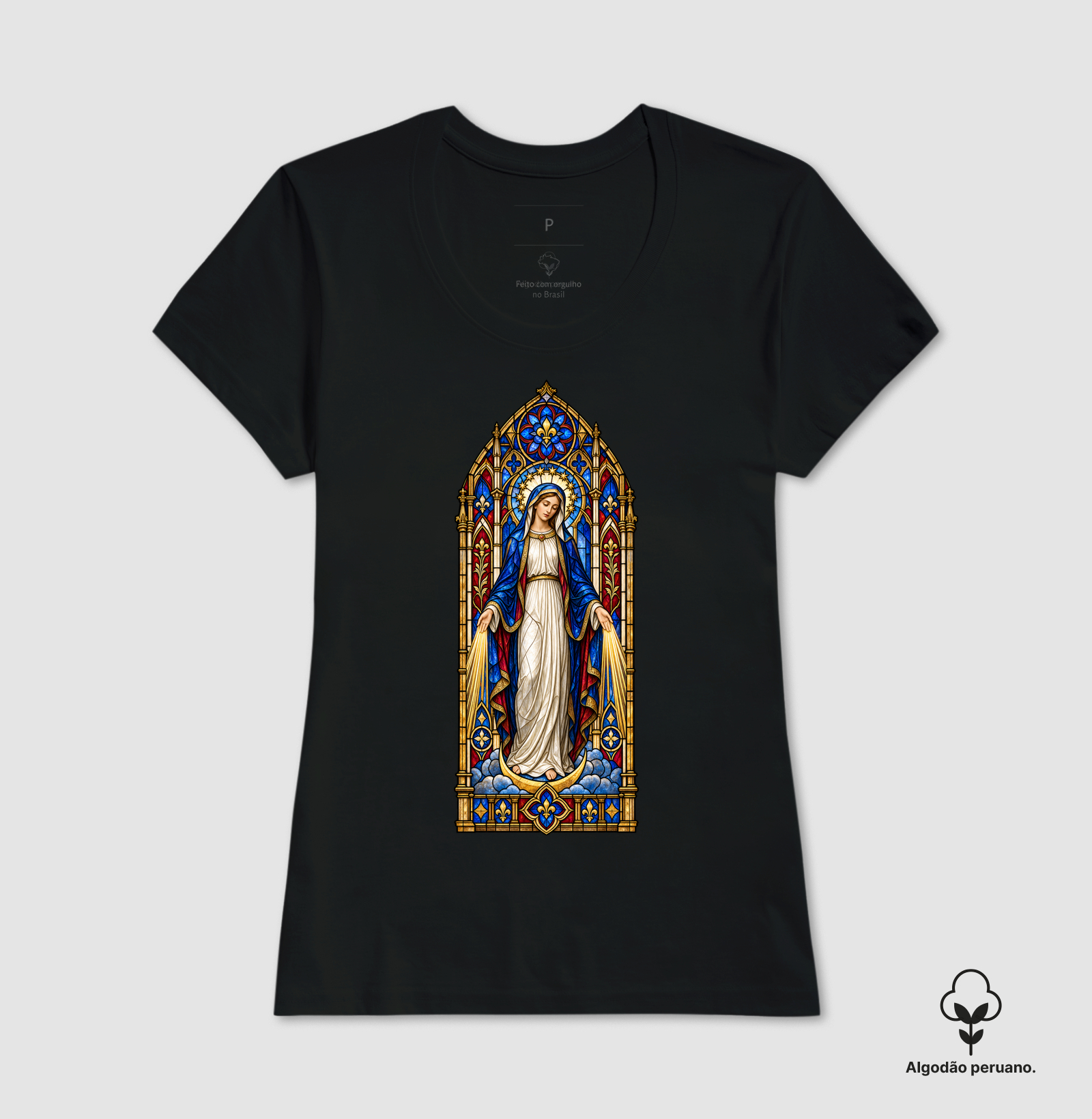 Nossa Senhora das Graças - Vitral - Imagem 3