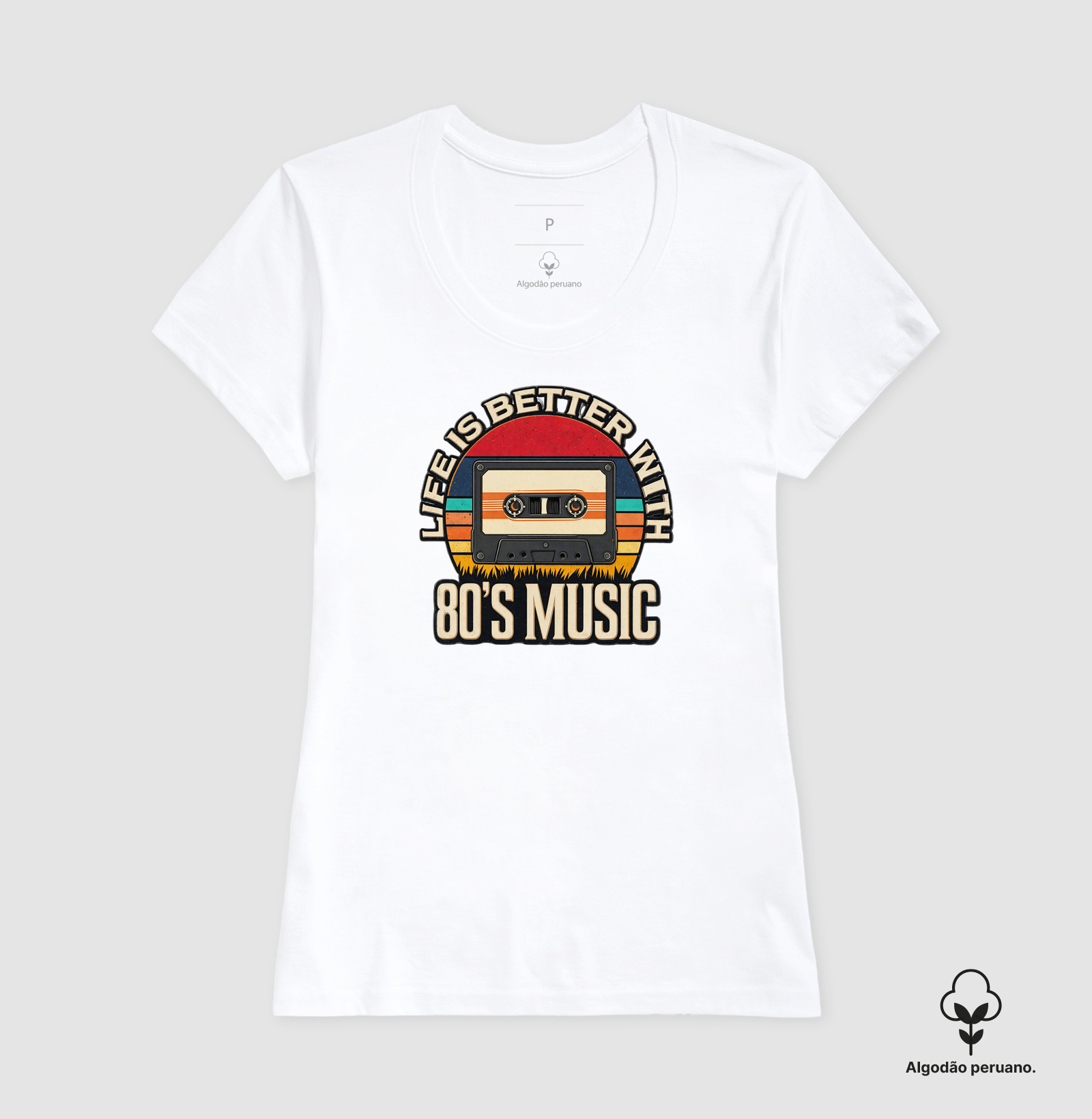 Camiseta Music 80 Retro - Imagem 3