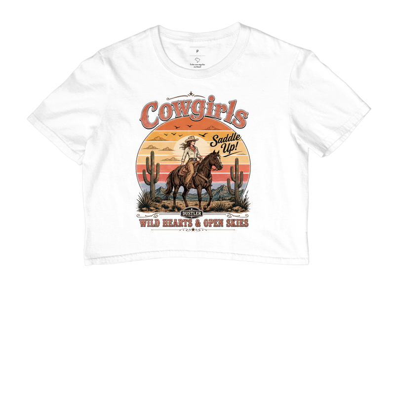 Cropped Country Cowgirls Saddle Up - Imagem 3