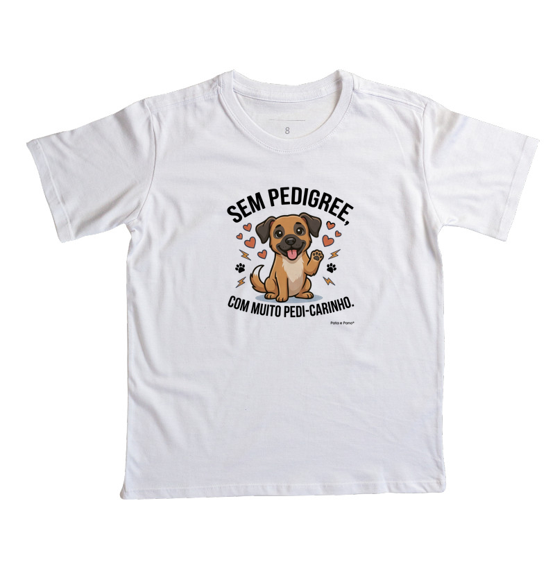 CAMISETA VIRA-LATA PEDI-CARINHO - Imagem 3