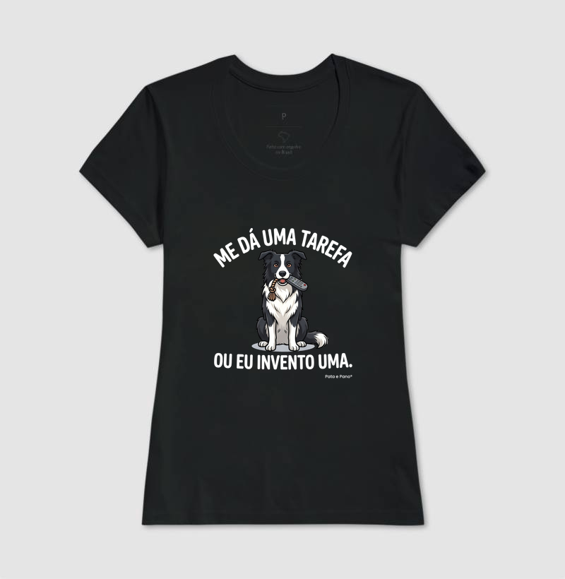 CAMISETA BORDER COLLIE TAREFA - Imagem 3