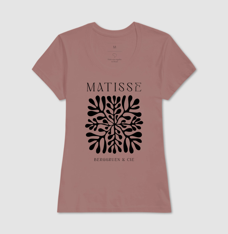 Camiseta Matisse – Recortes e Formas Orgânicas | Arte Moderna - Imagem 13