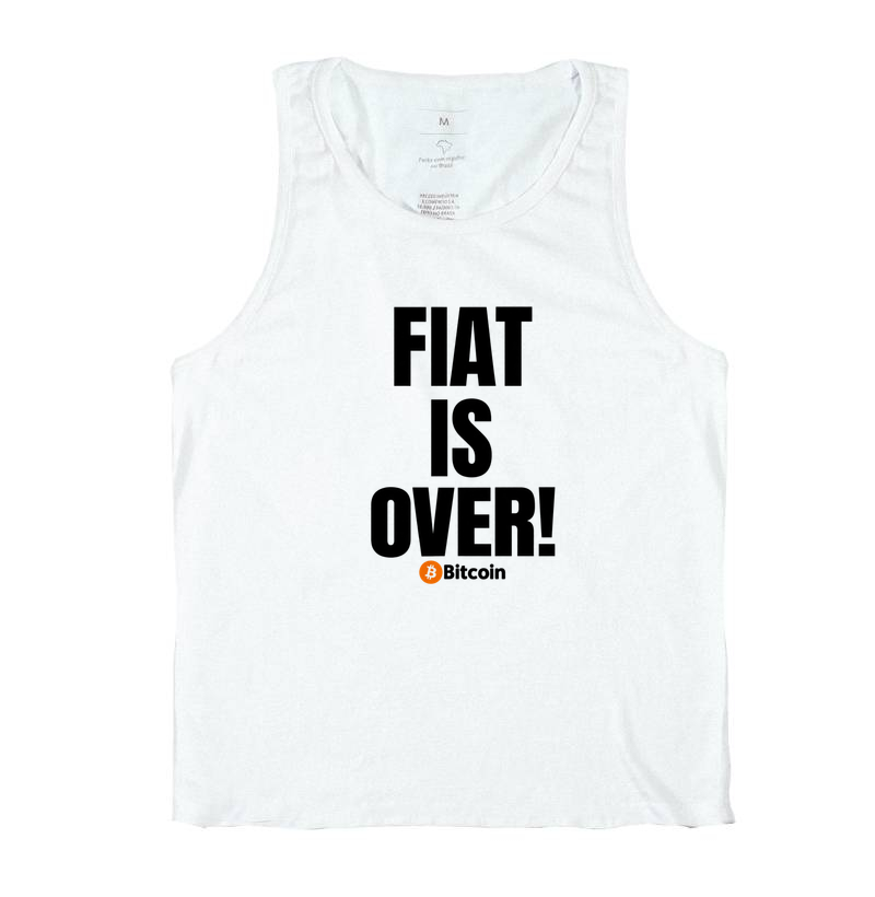 Camiseta Bitcoin Fiat Is Over - Imagem 2