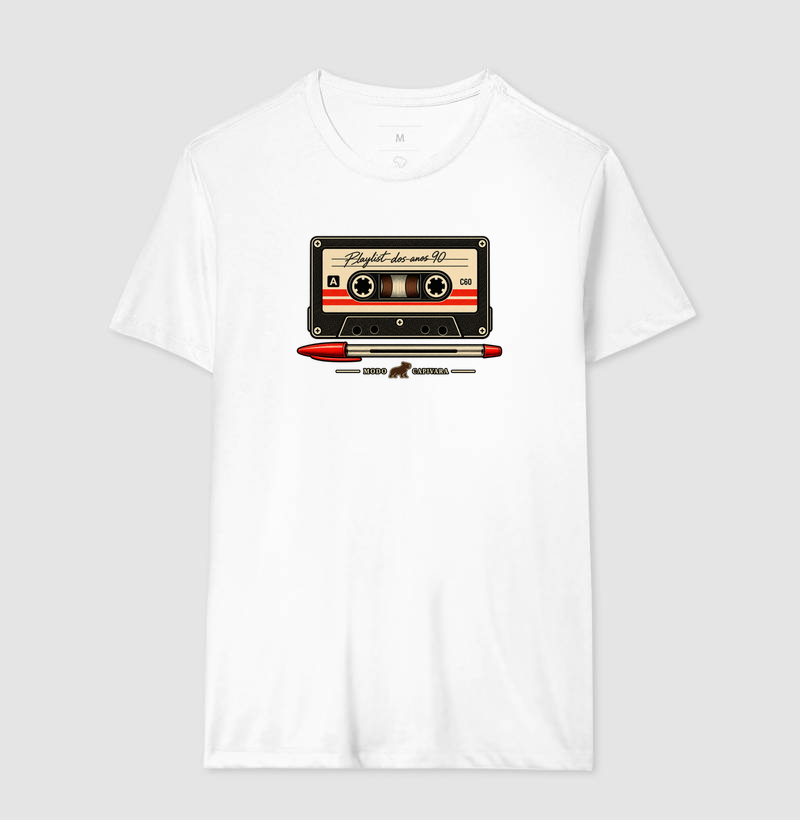 FITA CASSETE E CANETA  - Modo capivara - Camisetas - Imagem 6