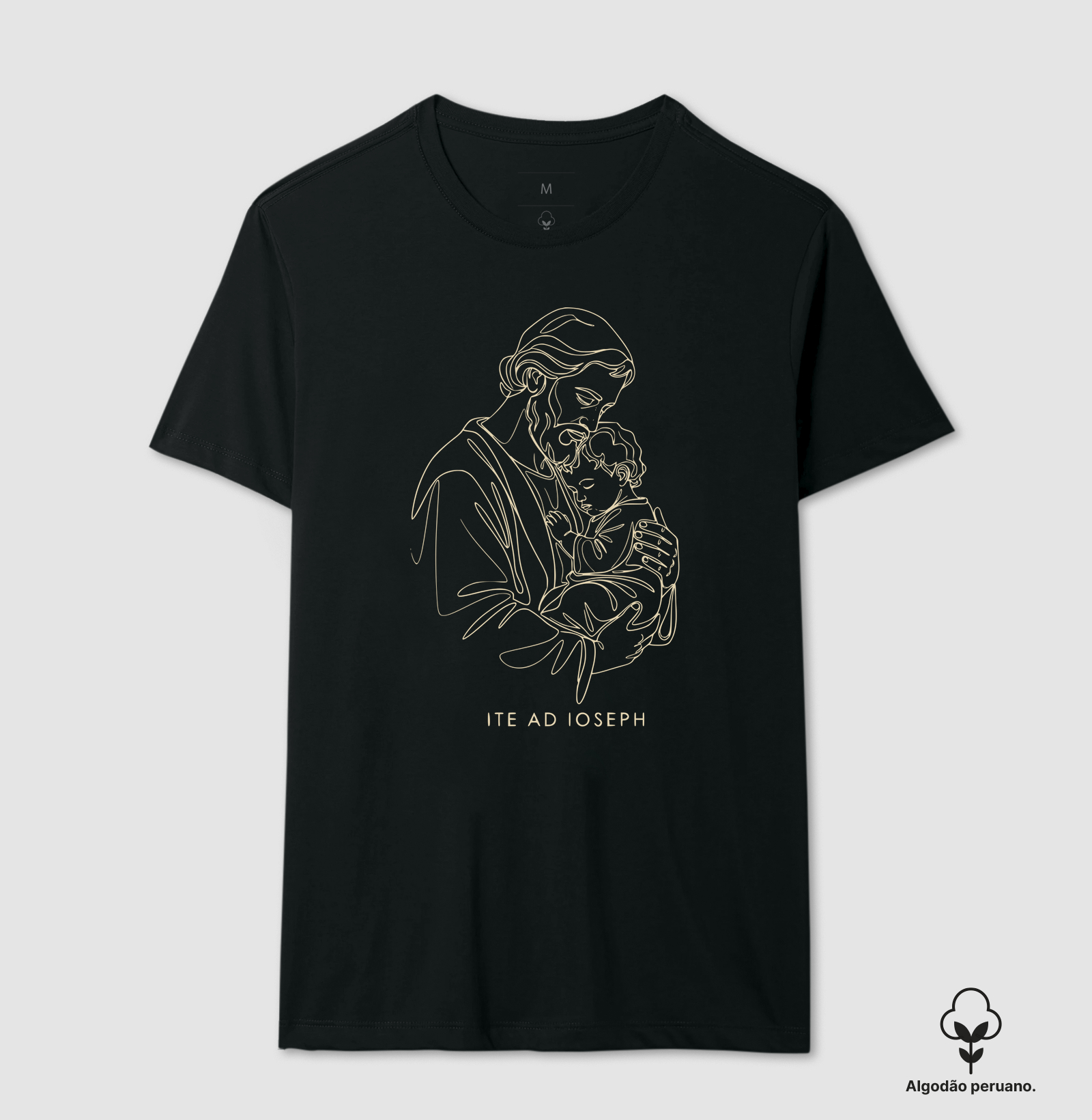 São José Ite Ad Ioseph Lineart - Imagem 3