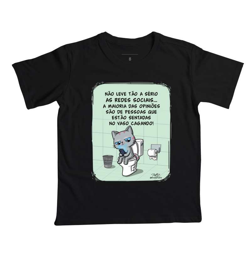 Camiseta Gato Sincero no Vaso - Imagem 4