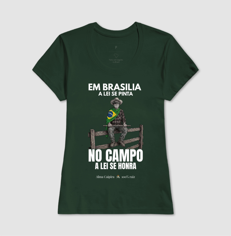 Em Brasília a lei se pinta, no Campo a lei se honra - Imagem 13