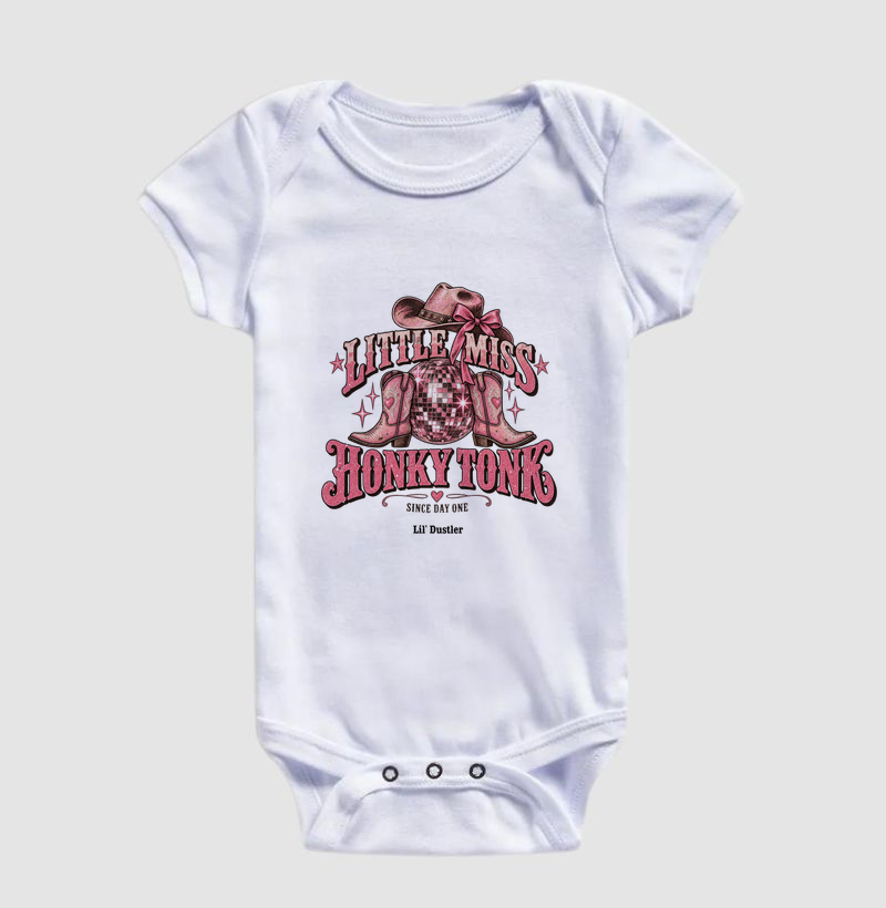 Little Miss Honky Tonk Lil’ Dustler 100% Algodão - Imagem 4