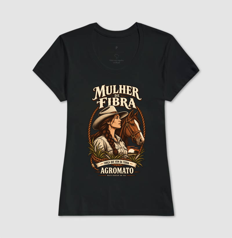 Camiseta Mulher de Fibra - Imagem 5