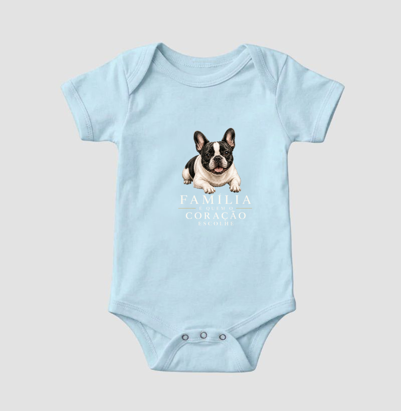 Bulldog (Buldogue) Francês Preto e Branco - Família - Imagem 4