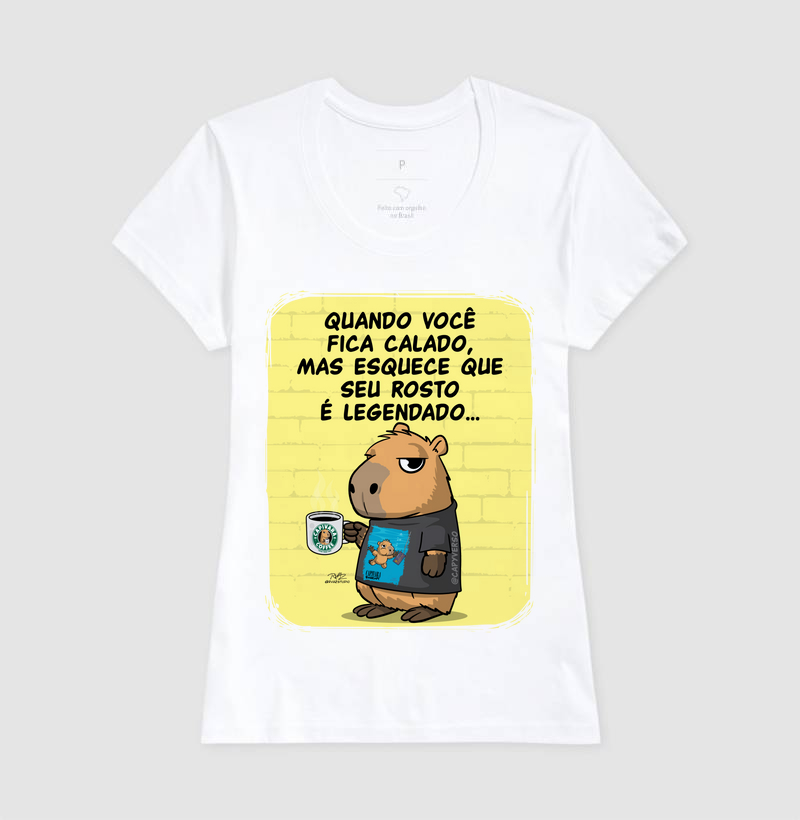 Camiseta Capivara Legendado - Imagem 5