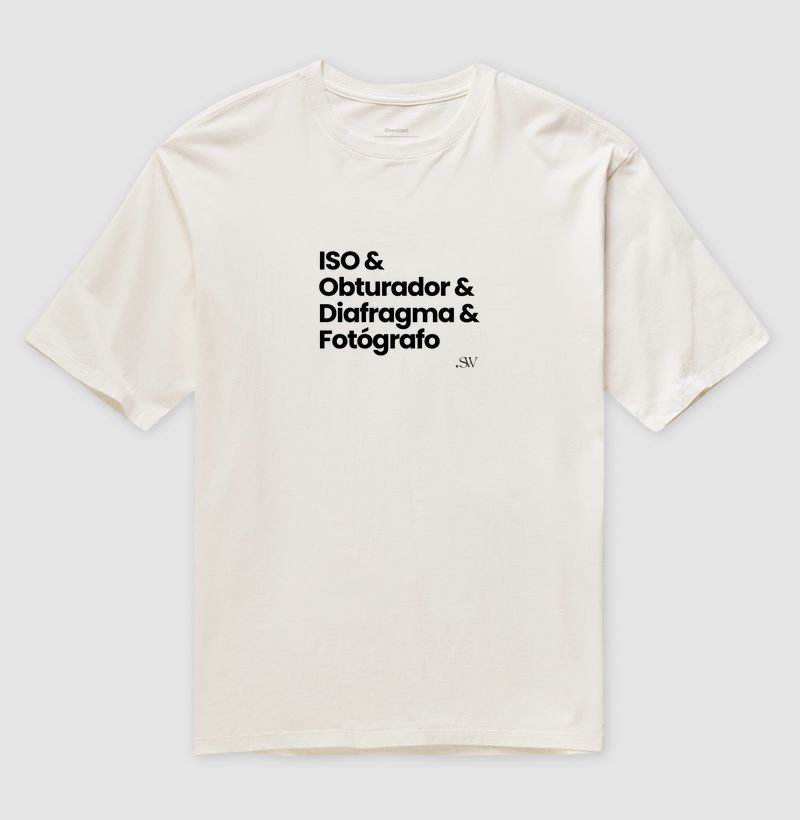 Camiseta Oversized | Shutter 01 Fotografia | Minimalismo, Estilo e Paixão pela Fotografia - Imagem 4