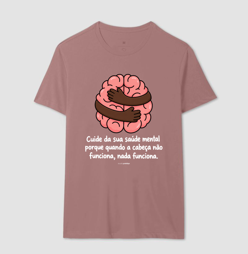 Camiseta Cuide da Sua Saúde Mental - Imagem 16